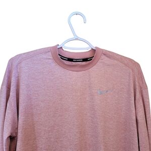 Nike Running Drifit Women's Pink Long Sleeve Shirt